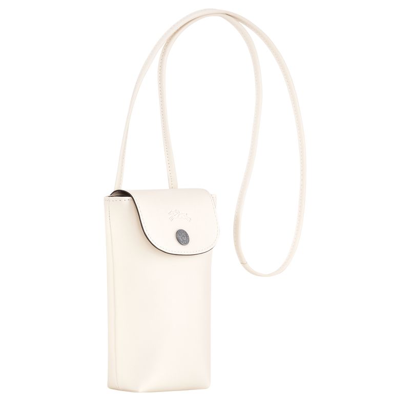 Cream Longchamp Le Pliage Xtra With Leather Lace Men Phone Case | Ksa-273AYBCZG