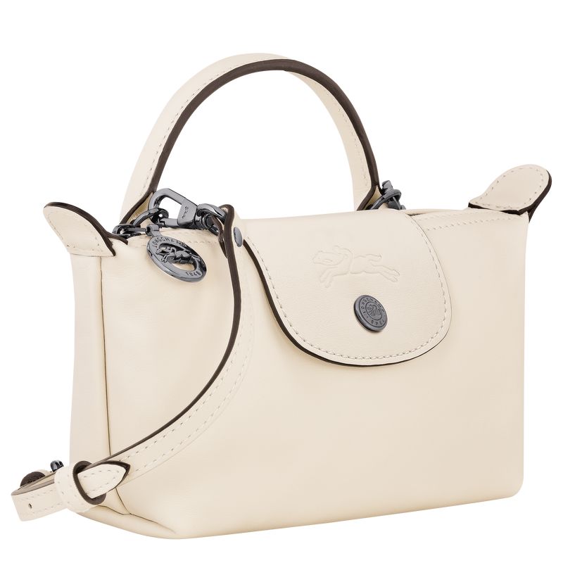 Cream Longchamp Le Pliage Xtra Xs Women Pouch | Ksa-395NBKREA
