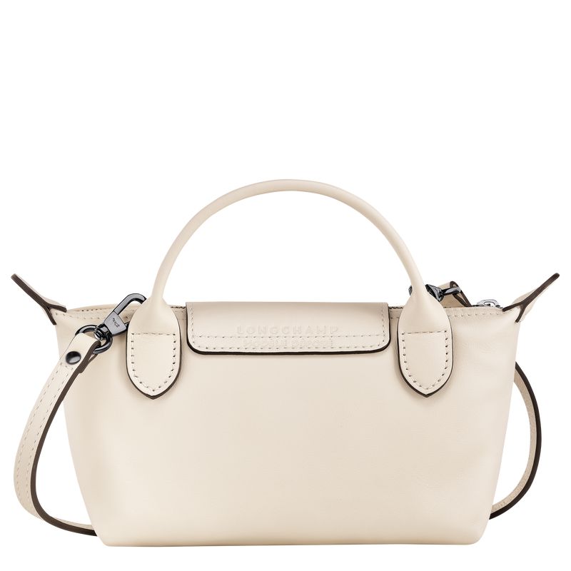 Cream Longchamp Le Pliage Xtra Xs Women Pouch | Ksa-395NBKREA