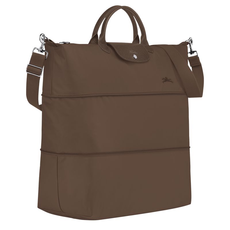 Dark Brown Longchamp Le Pliage Green Expandable Women Travel Bag | Ksa-473AWRKQN