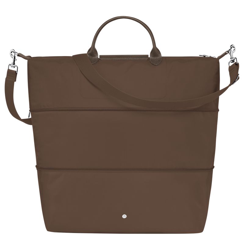 Dark Brown Longchamp Le Pliage Green Expandable Women Travel Bag | Ksa-473AWRKQN
