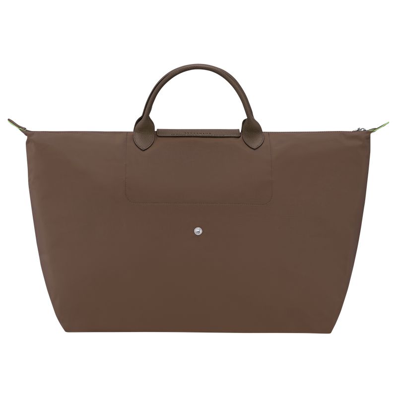 Dark Brown Longchamp Le Pliage Green L Men Travel Bag | Ksa-736GJLAVC