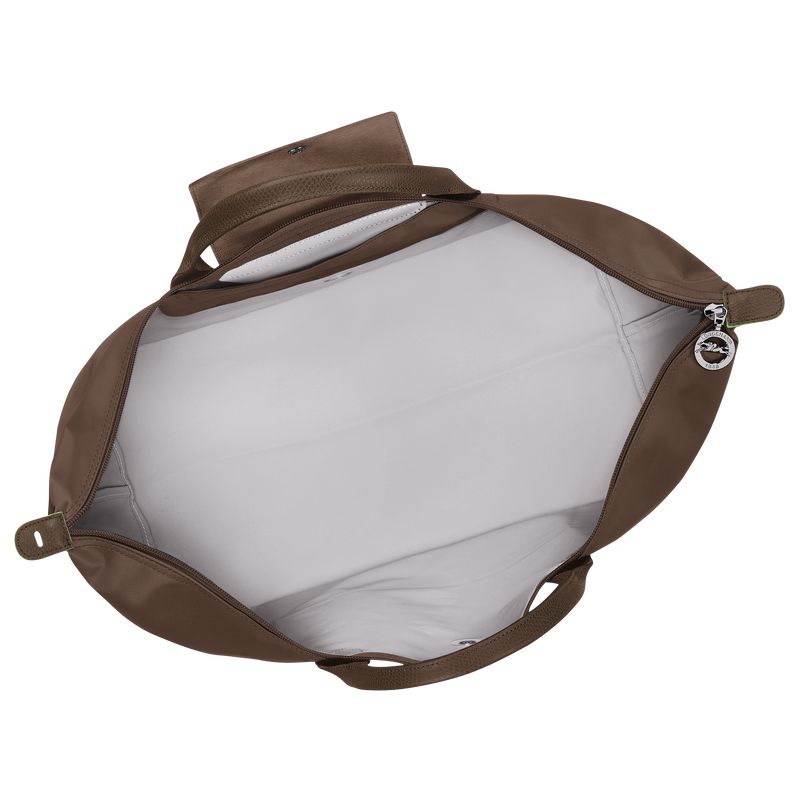 Dark Brown Longchamp Le Pliage Green L Men Travel Bag | Ksa-736GJLAVC
