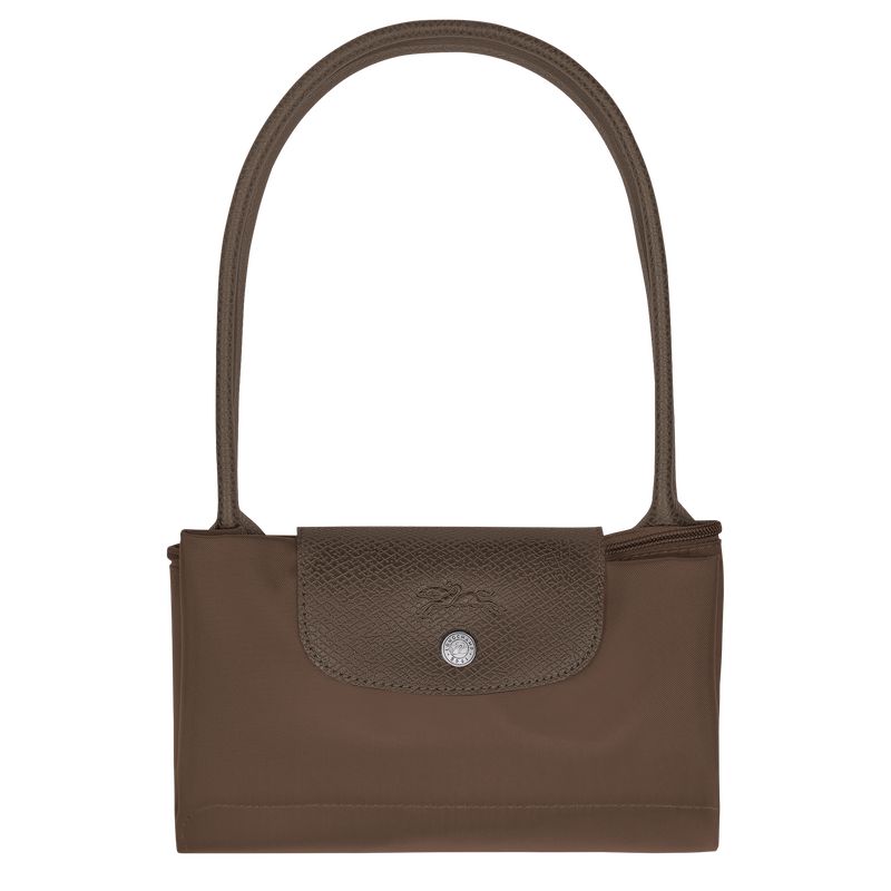 Dark Brown Longchamp Le Pliage Green M Women Tote Bag | Ksa-045HLXKMF