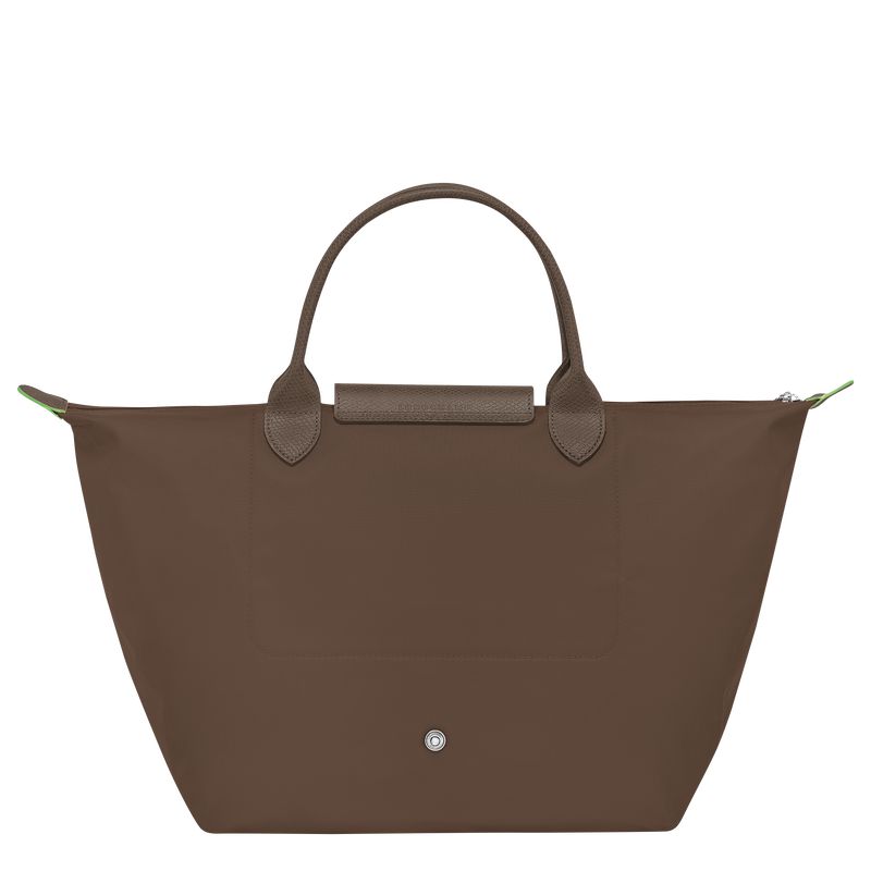 Dark Brown Longchamp Le Pliage Green M Women Handbag | Ksa-985QWZKIX