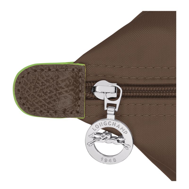 Dark Brown Longchamp Le Pliage Green M Women Handbag | Ksa-985QWZKIX
