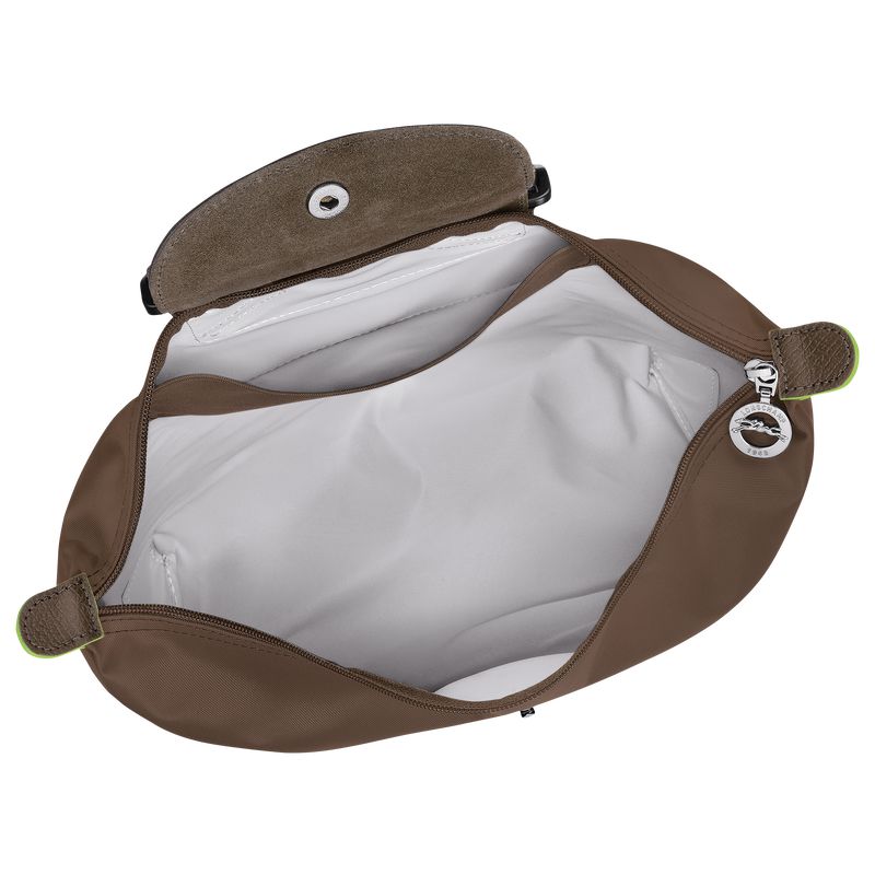 Dark Brown Longchamp Le Pliage Green M Women Backpack | Ksa-742OAFQZP