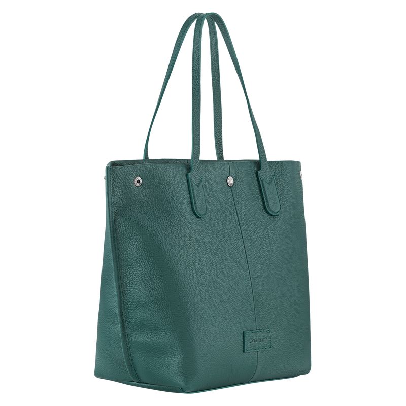 Dark Green Longchamp Essential L Men Tote Bag | Ksa-086IMYQCS