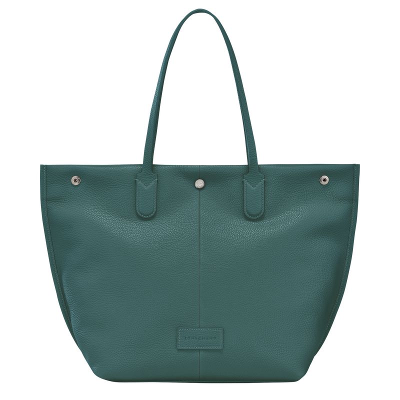 Dark Green Longchamp Essential L Men Tote Bag | Ksa-086IMYQCS