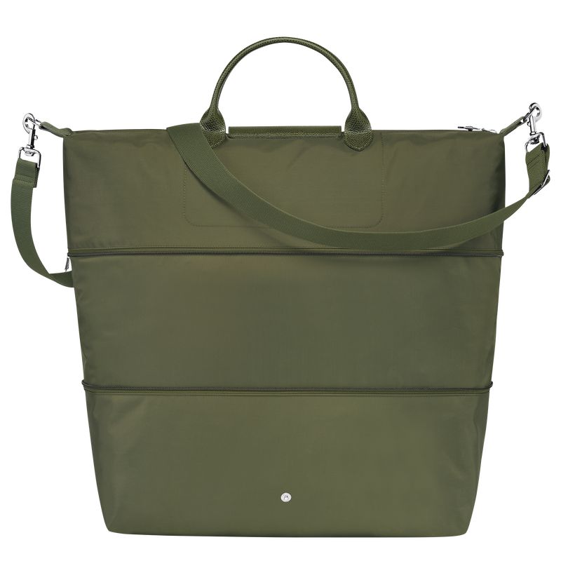 Dark Green Longchamp Le Pliage Green Expandable Men Travel Bag | Ksa-923KUTLCH