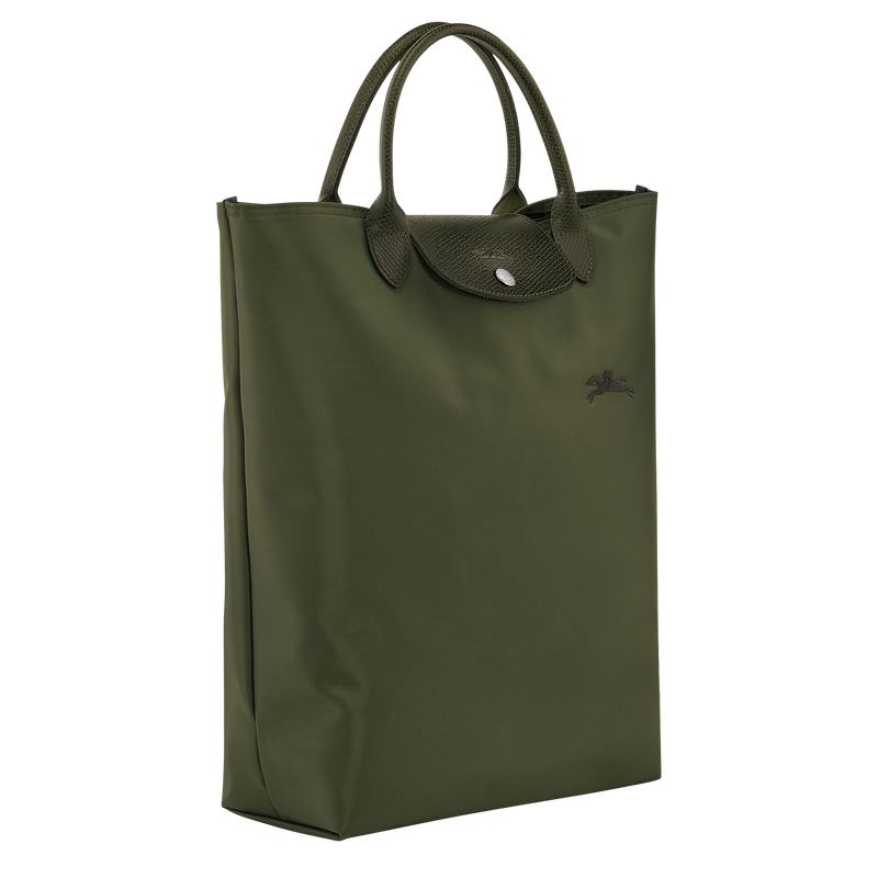 Dark Green Longchamp Le Pliage Green M Men Tote Bag | Ksa-284EUJQAG