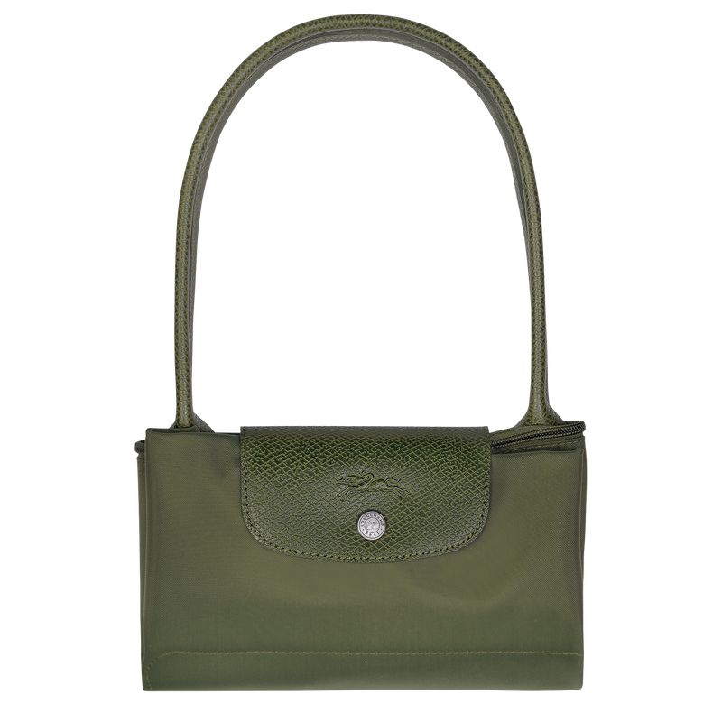 Dark Green Longchamp Le Pliage Green M Women Tote Bag | Ksa-829KTOVNZ