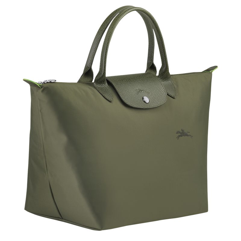 Dark Green Longchamp Le Pliage Green M Women Handbag | Ksa-718YQRALN