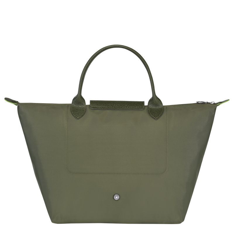 Dark Green Longchamp Le Pliage Green M Women Handbag | Ksa-718YQRALN