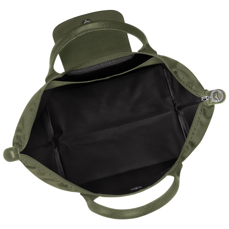 Dark Green Longchamp Le Pliage Green M Women Handbag | Ksa-718YQRALN