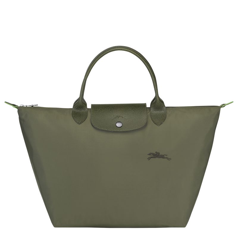 Dark Green Longchamp Le Pliage Green M Women Handbag | Ksa-718YQRALN