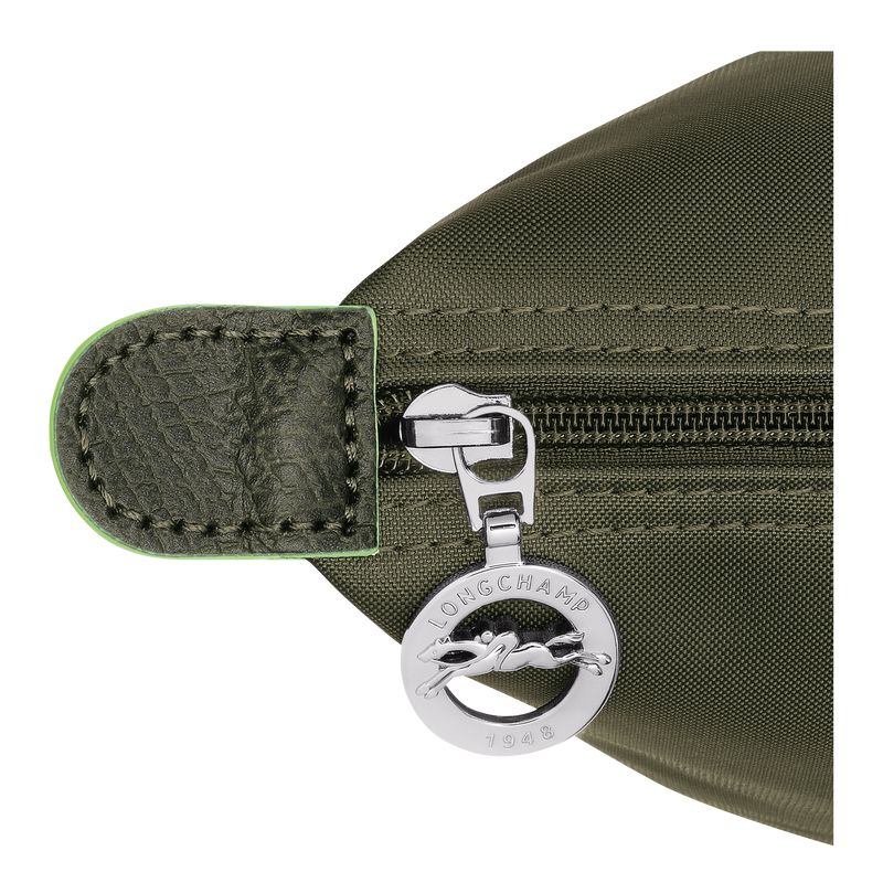 Dark Green Longchamp Le Pliage Green M Women Backpack | Ksa-849DREHZS