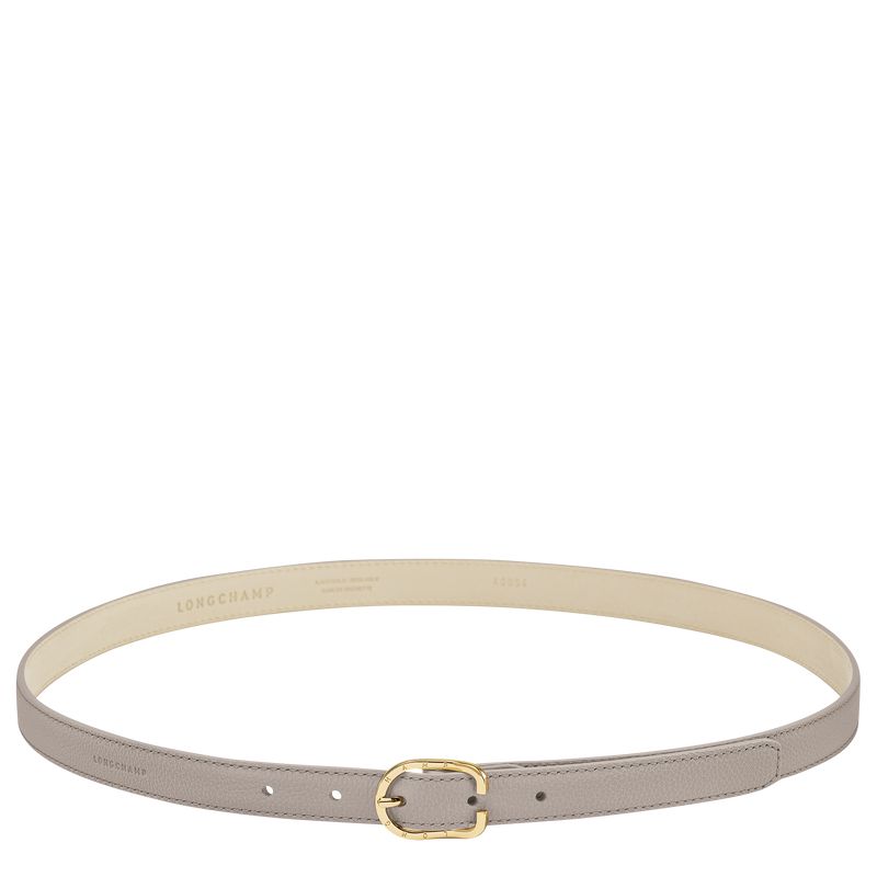 Dark Grey Longchamp Le Foulonné Women Belt | Ksa-867HWATLX