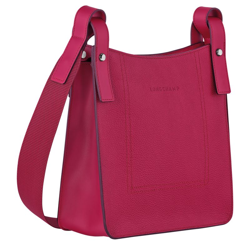 Dark Pink Longchamp Le Foulonné S Women Crossbody Bag | Ksa-035KSOMHX