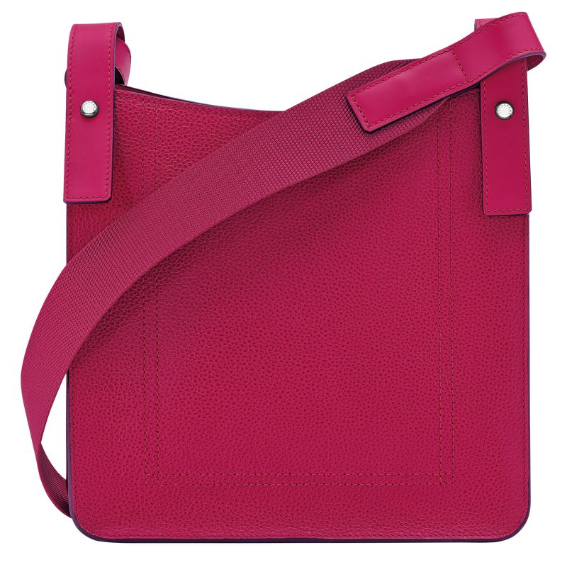 Dark Pink Longchamp Le Foulonné S Women Crossbody Bag | Ksa-035KSOMHX