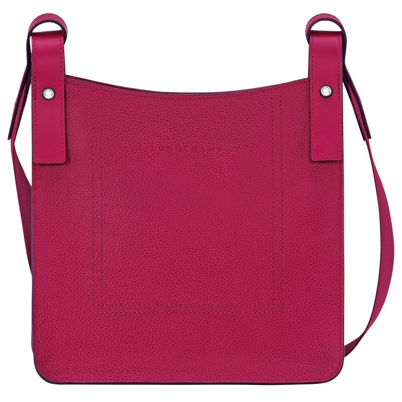 Dark Pink Longchamp Le Foulonné S Women Crossbody Bag | Ksa-035KSOMHX