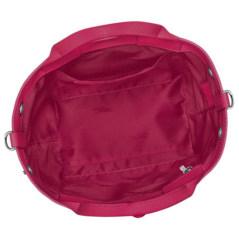 Dark Pink Longchamp Le Roseau S Women Handbag | Ksa-607BJYEGA