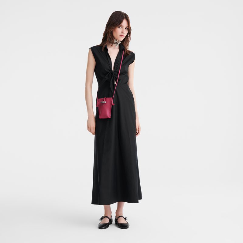 Dark Pink Longchamp Le Roseau Women Phone Case | Ksa-276PSDVOJ