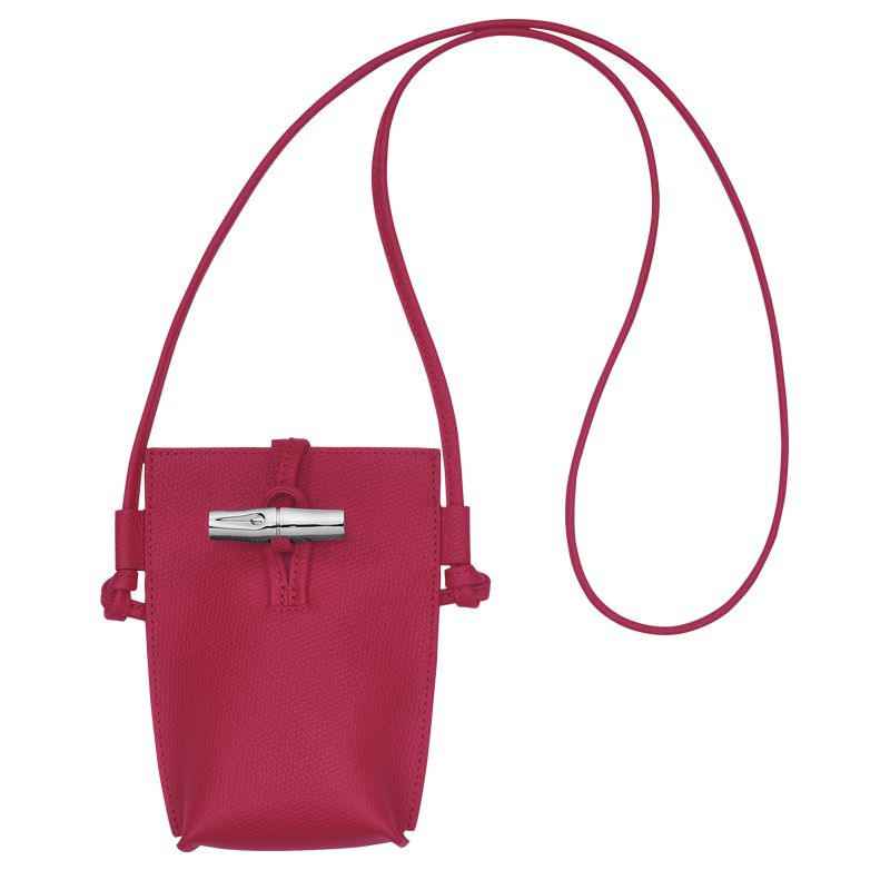 Dark Pink Longchamp Le Roseau Women Phone Case | Ksa-276PSDVOJ