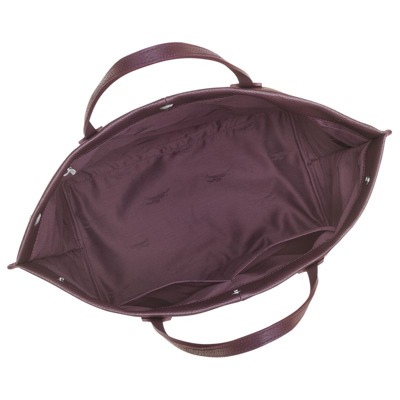 Dark Purple Longchamp Essential L Women Tote Bag | Ksa-705XACTSP