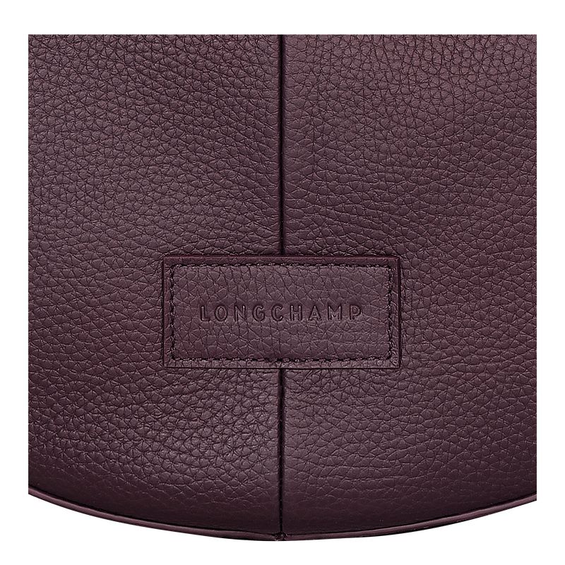 Dark Purple Longchamp Essential L Women Crossbody Bag | Ksa-217NIARST