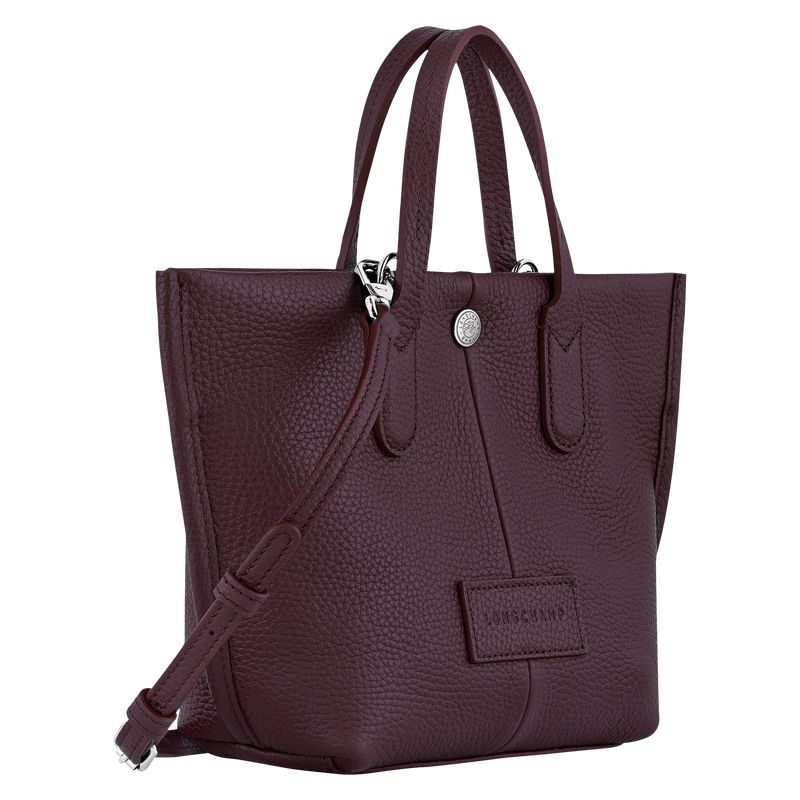 Dark Purple Longchamp Essential Xs Women Handbag | Ksa-561BNTECR