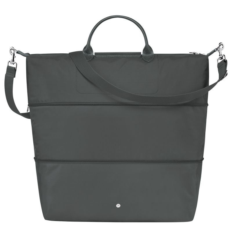 Deep Grey Longchamp Le Pliage Green Expandable Women Travel Bag | Ksa-710JQEWMB