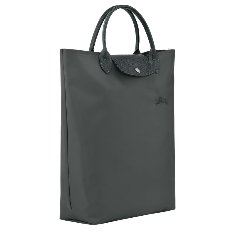 Deep Grey Longchamp Le Pliage Green M Men Tote Bag | Ksa-102SDWXBC