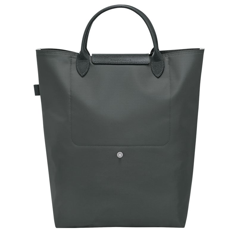 Deep Grey Longchamp Le Pliage Green M Men Tote Bag | Ksa-102SDWXBC