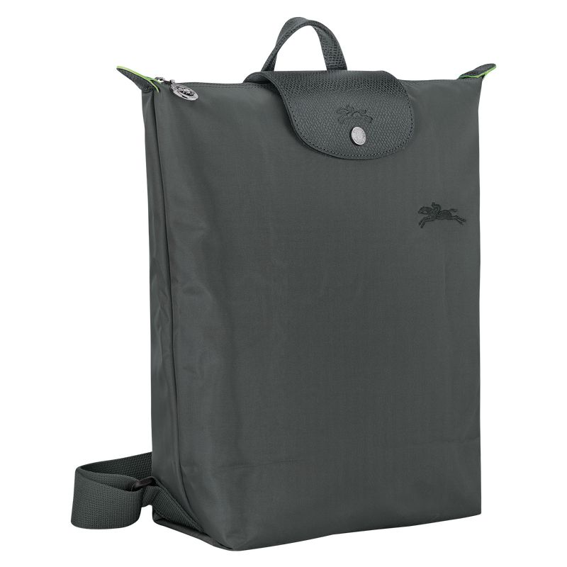Deep Grey Longchamp Le Pliage Green M Men Backpack | Ksa-576GYRLTX