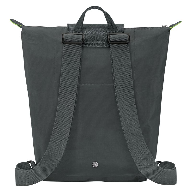 Deep Grey Longchamp Le Pliage Green M Men Backpack | Ksa-576GYRLTX