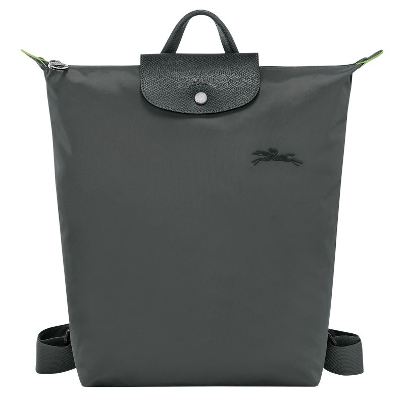 Deep Grey Longchamp Le Pliage Green M Men Backpack | Ksa-576GYRLTX