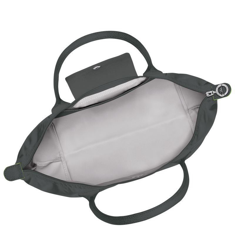 Deep Grey Longchamp Le Pliage Green M Women Tote Bag | Ksa-894DMORCF