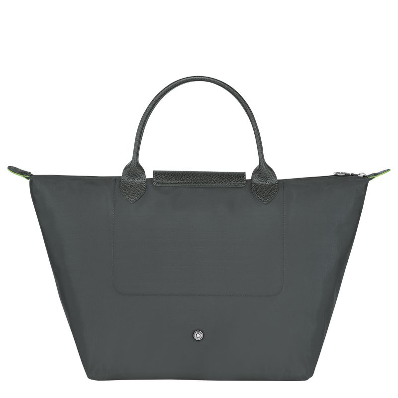 Deep Grey Longchamp Le Pliage Green M Women Handbag | Ksa-206RMGAIC