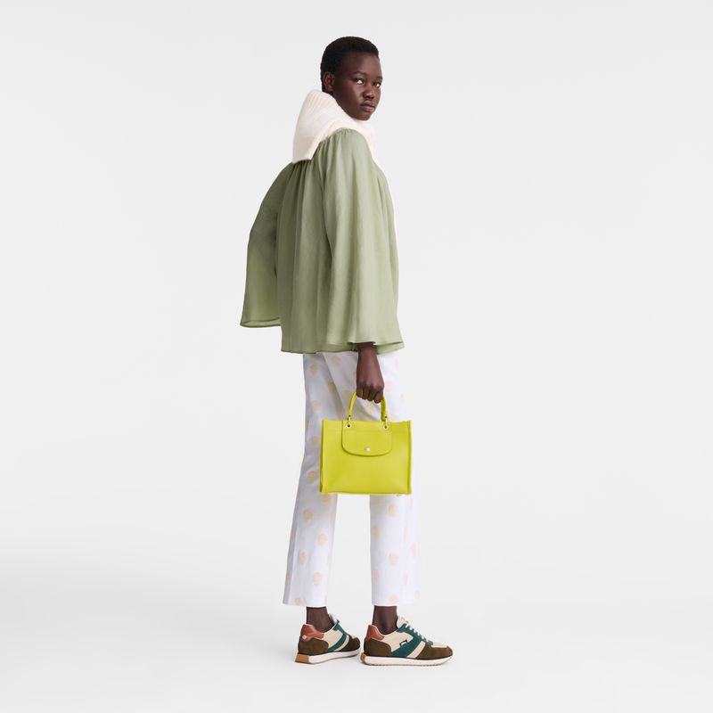 Green Longchamp Cabas S Women Handbag | Ksa-569ANQBSL