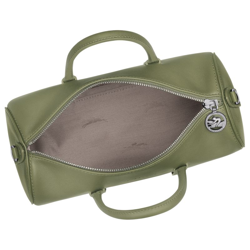 Green Longchamp Daylong M Women Handbag | Ksa-943TIZFSL