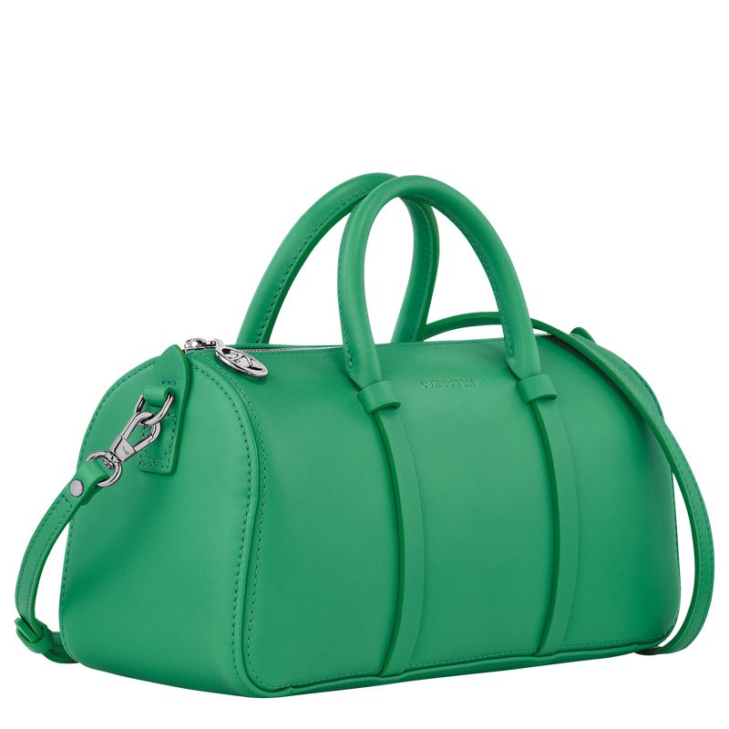 Green Longchamp Daylong M Women Handbag | Ksa-648JVAWBG