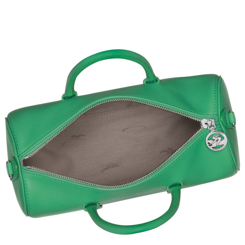 Green Longchamp Daylong M Women Handbag | Ksa-648JVAWBG
