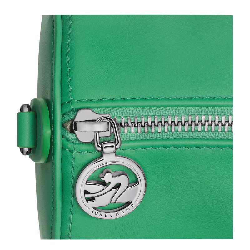 Green Longchamp Daylong M Women Handbag | Ksa-648JVAWBG