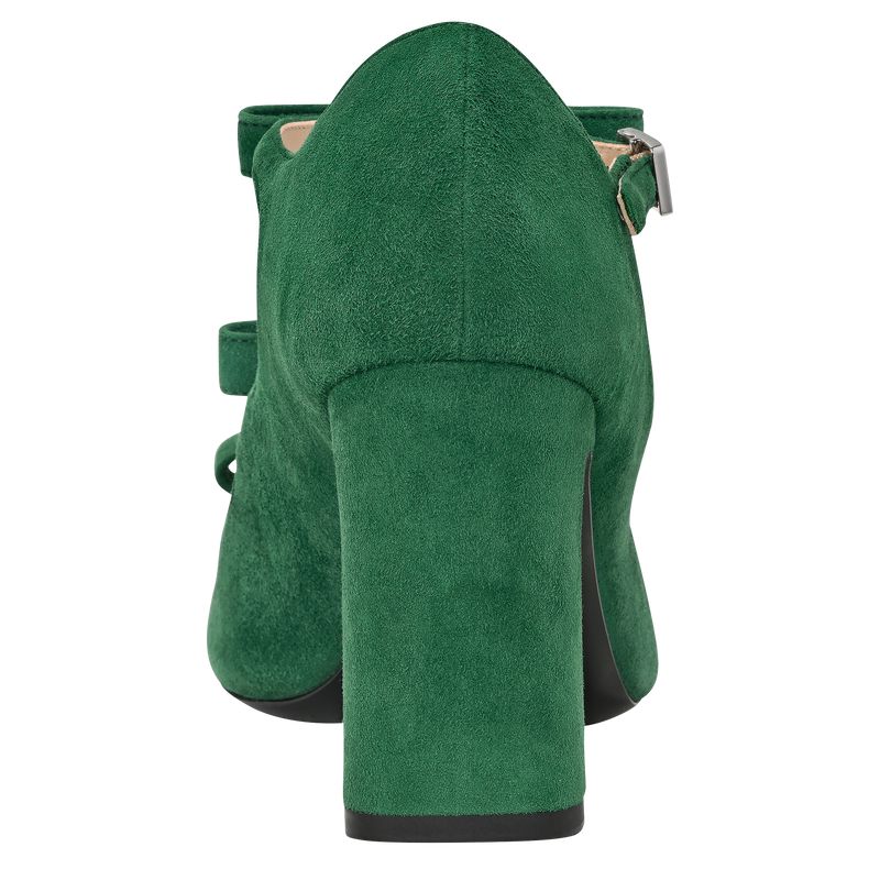 Green Longchamp La Baronne Women Sandals | Ksa-194NYRIVD