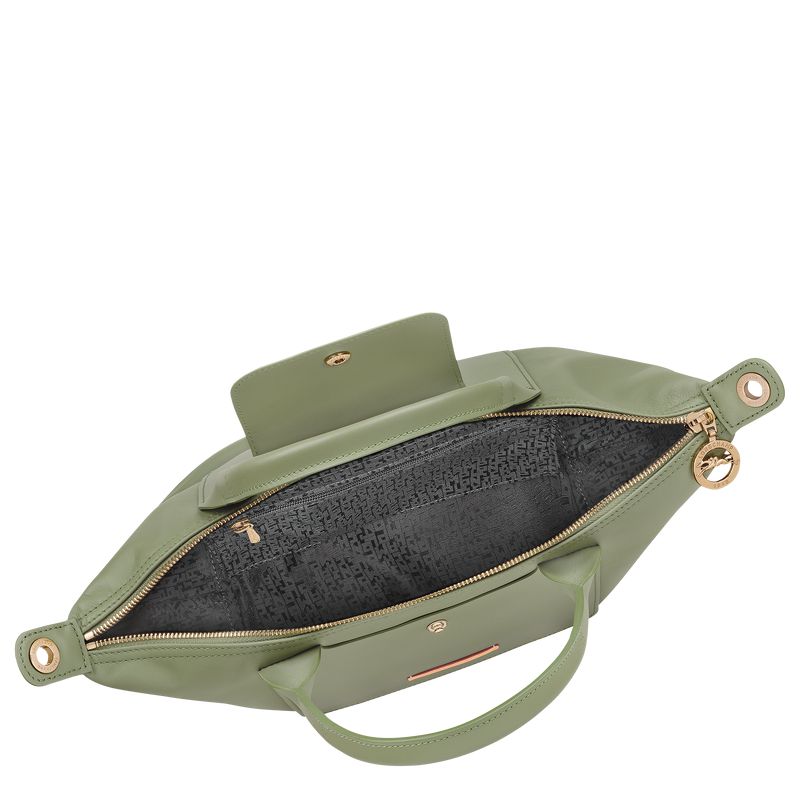 Green Longchamp Le Pliage Xtra S Women Handbag | Ksa-531MSUDBG