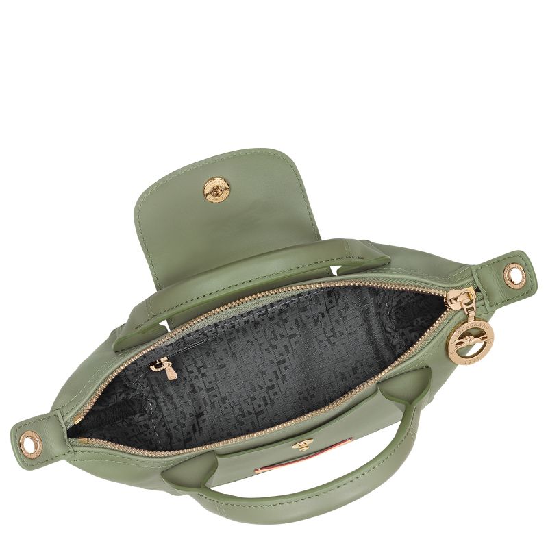 Green Longchamp Le Pliage Xtra Xs Men Handbag | Ksa-650DGIQUF