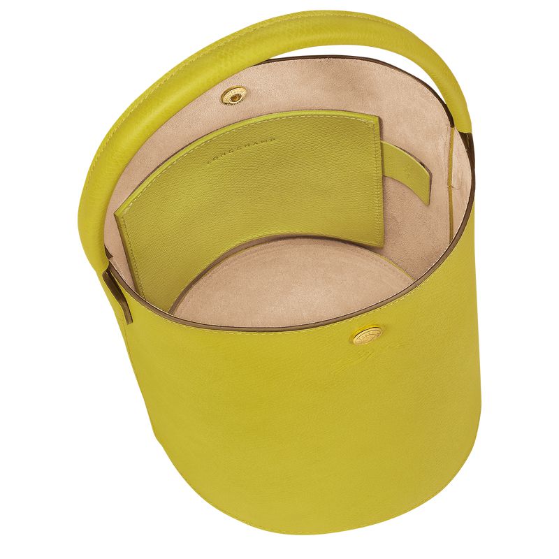 Green Longchamp Épure S Women Bucket Bag | Ksa-460EWOPCN