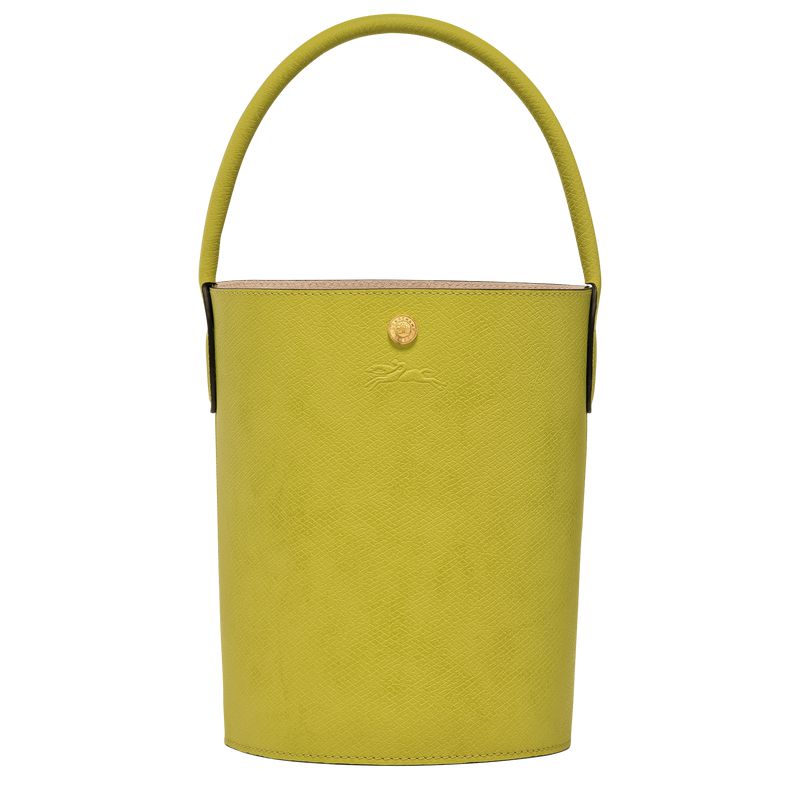 Green Longchamp Épure S Women Bucket Bag | Ksa-460EWOPCN