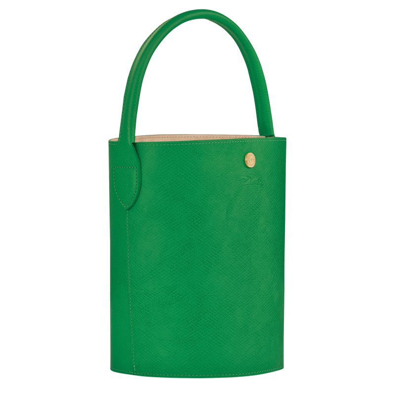 Green Longchamp Épure S Women Bucket Bag | Ksa-728KZHPNQ